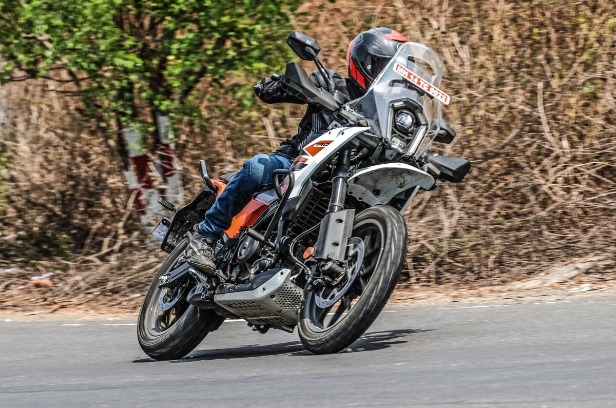 350cc KTM 390 Adventure Review
