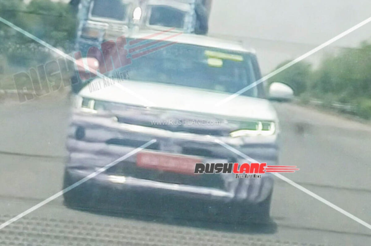 Maruti Suzuki Brezza facelift spied undergoing emission testing