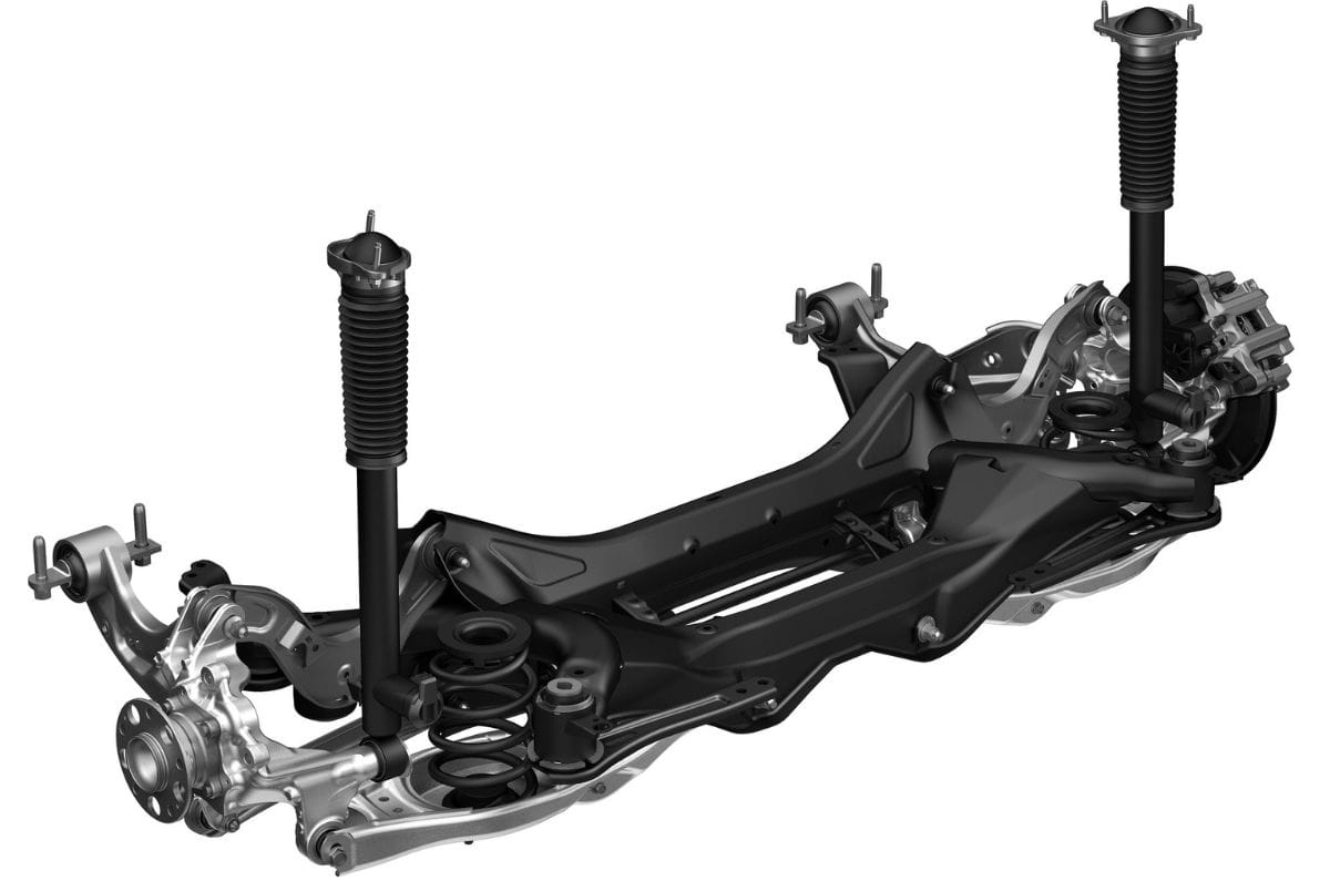 Honda Accord rear suspension