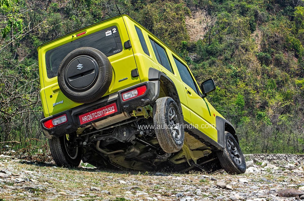 Maruti Suzuki Jimny suspension