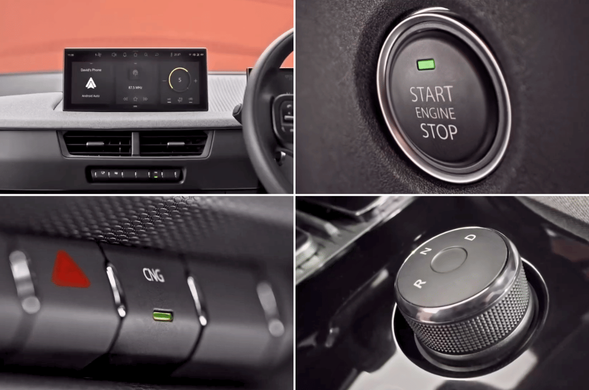 Tata Tiago interior features