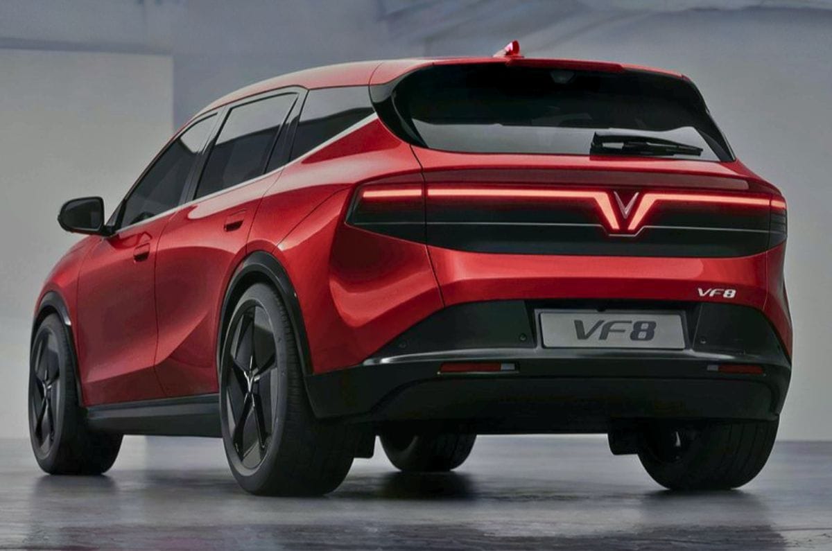 Vinfast files design patent for VF8 in India