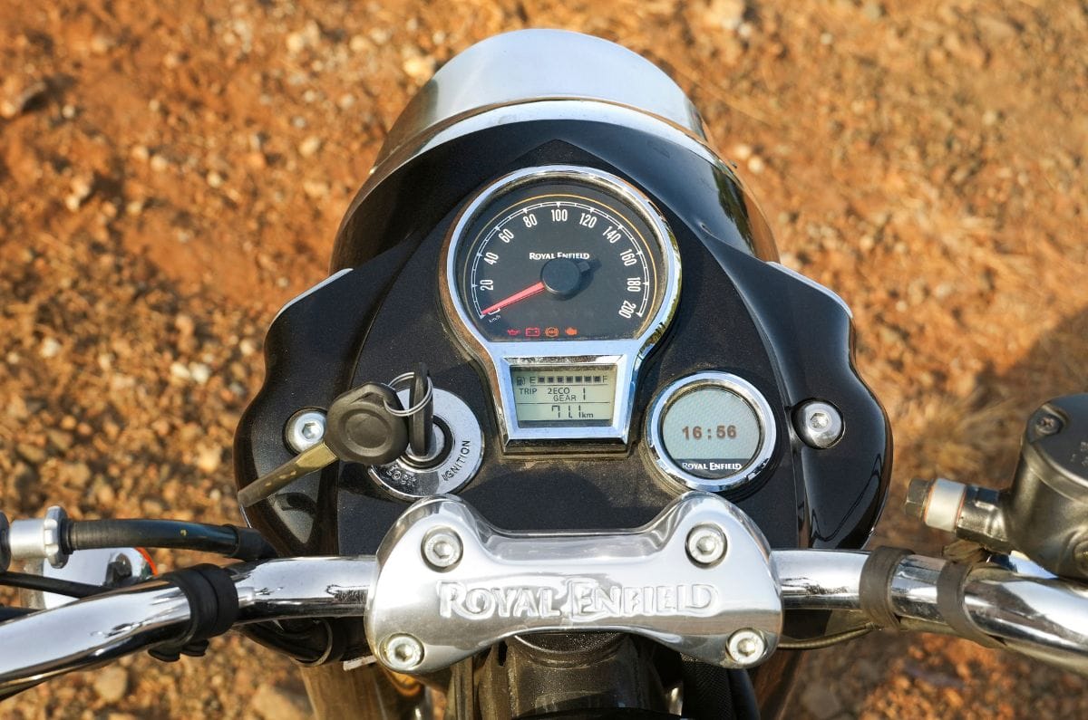 Royal Enfield Bullet 650 display