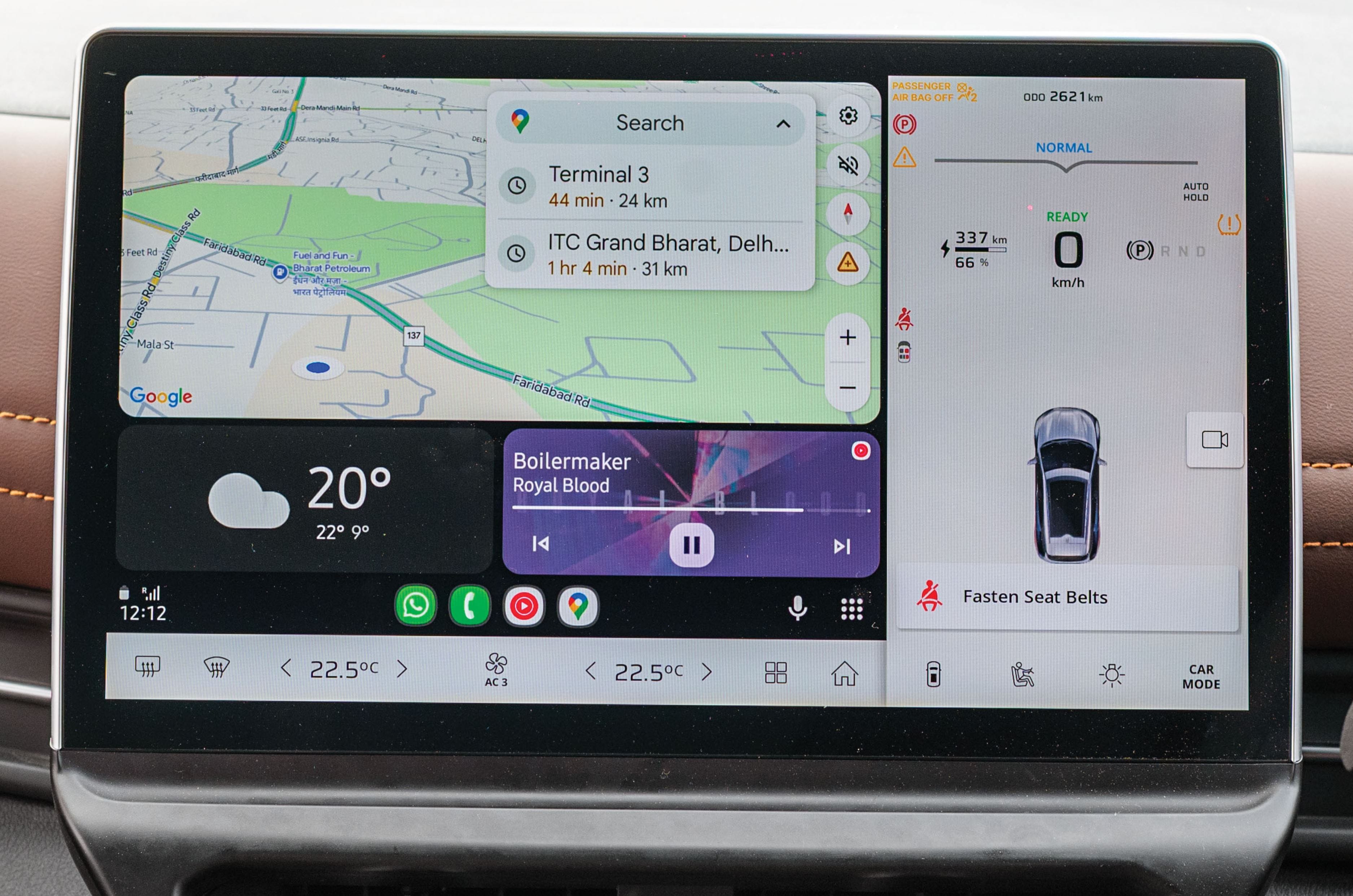 Vinfast VF7 Touchscreen Infotainment