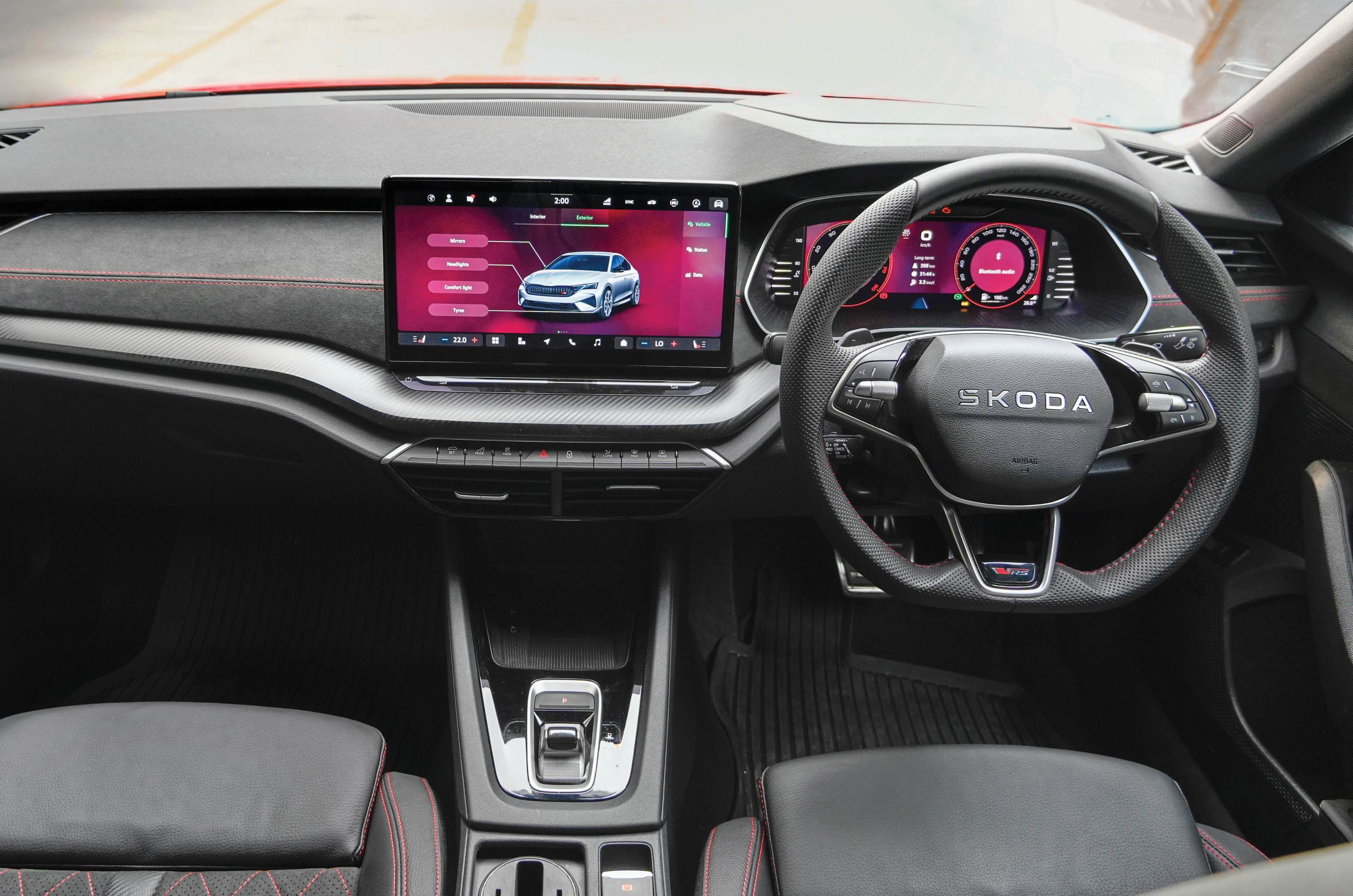 Skoda Octavia RS interior