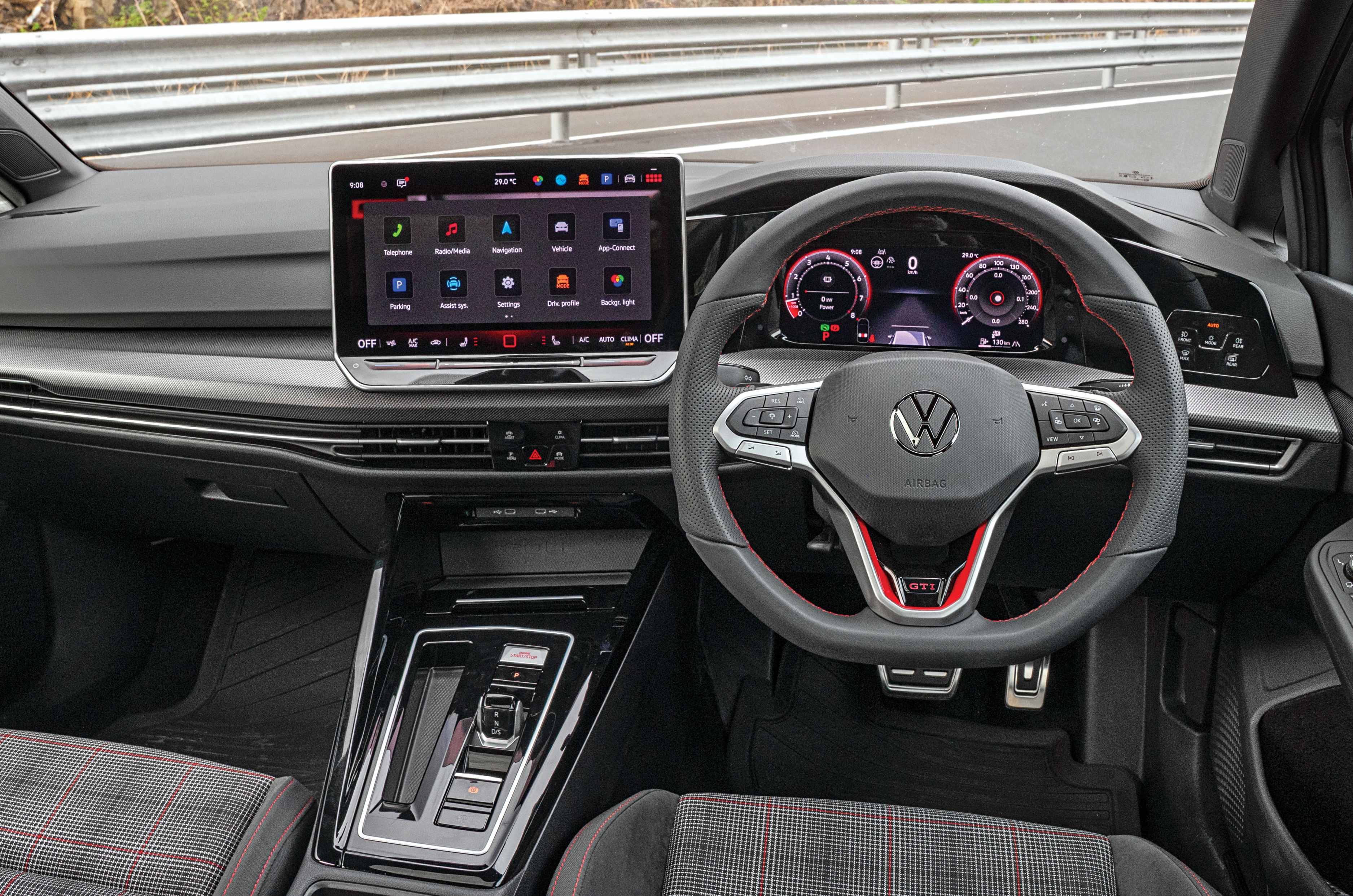 Volkswagen Golg GTI interior