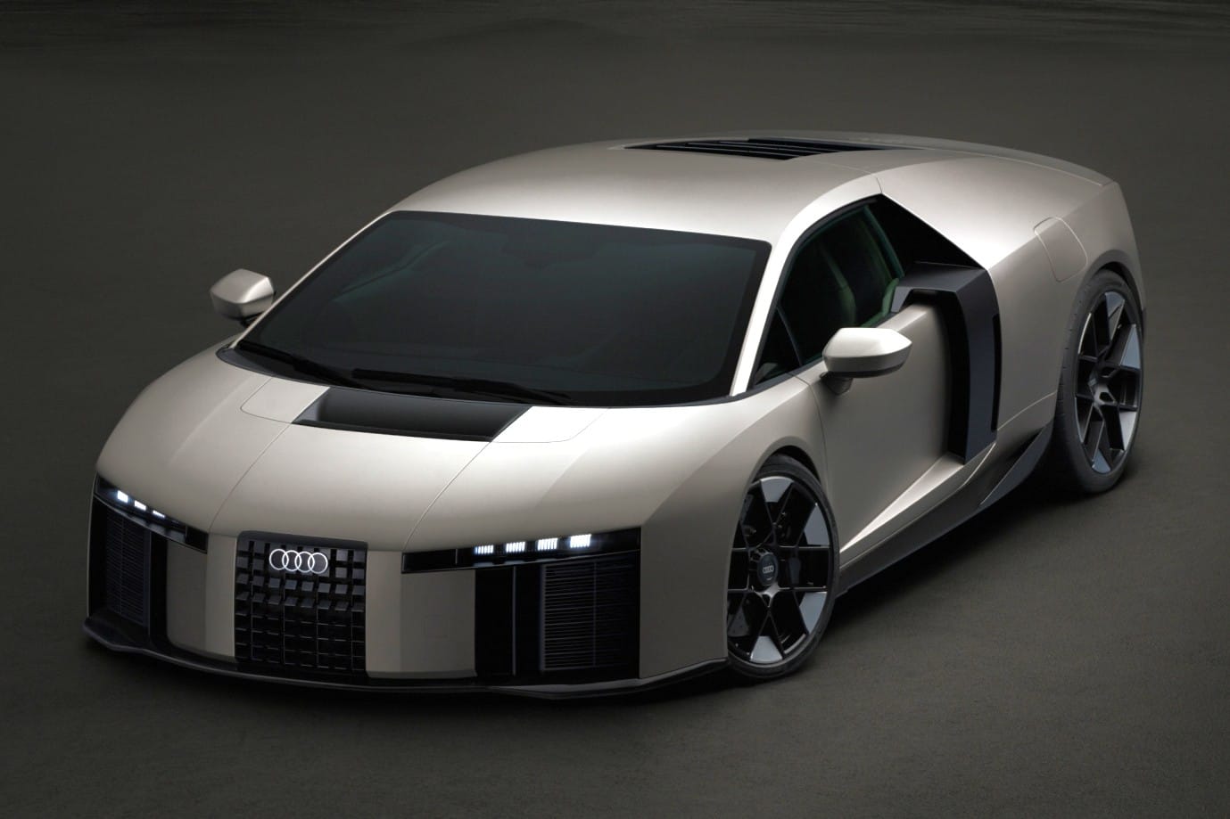 1,001hp Audi Nuvolari revealed as brand's V8 PHEV halo supercar