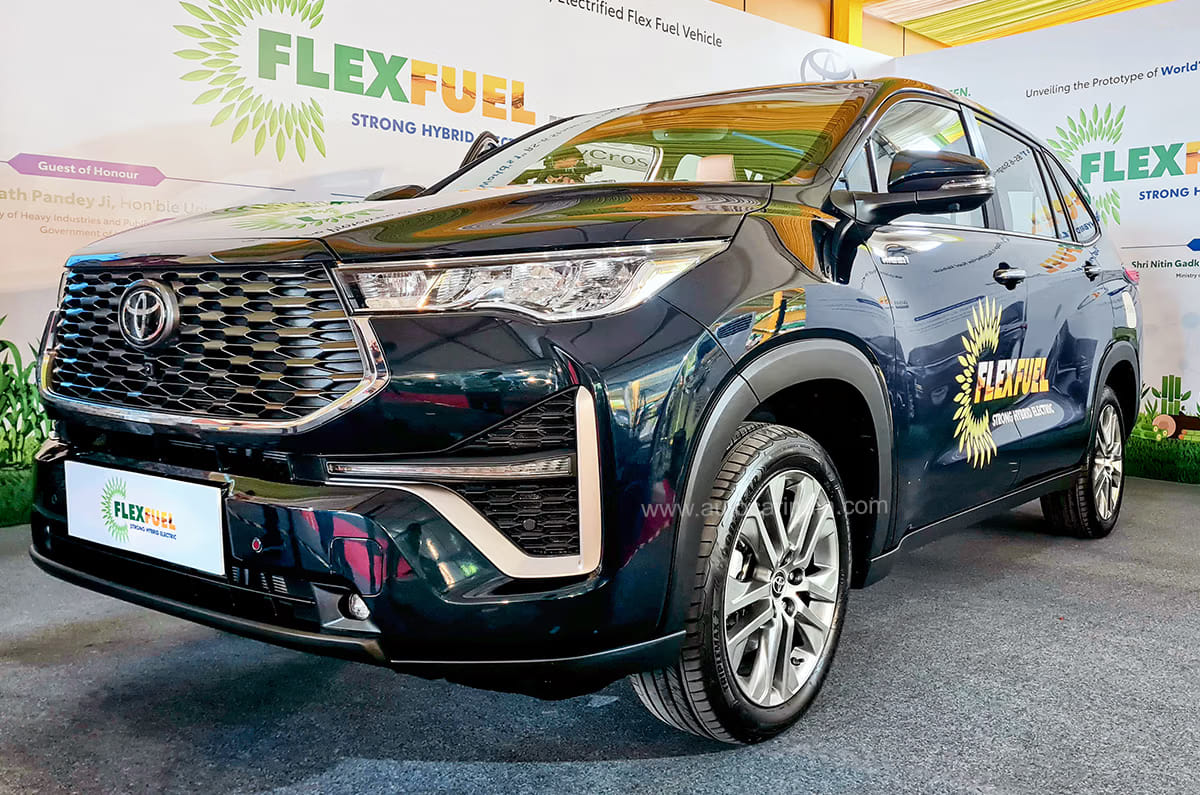All flex-fuel cars showcased in India so far 