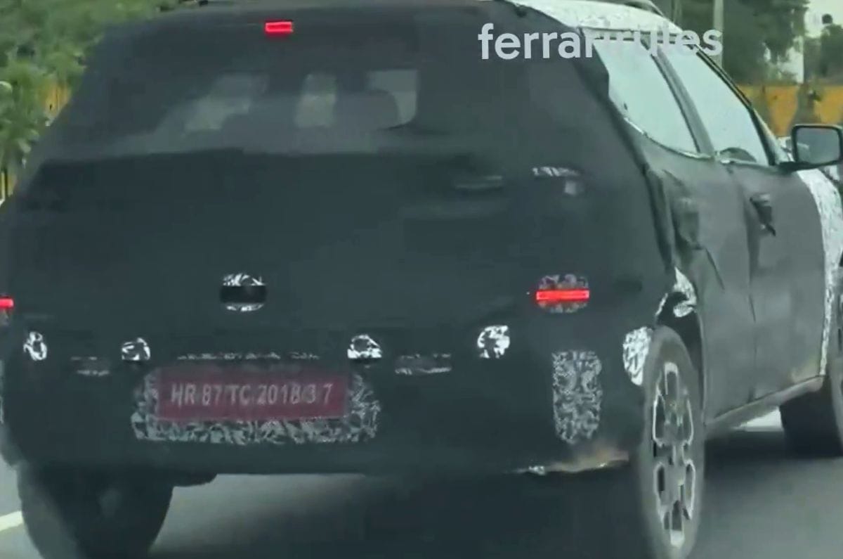 Hyundai Bayon-based compact SUV spied in India
