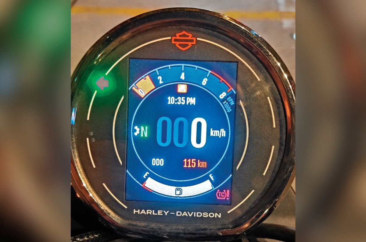 Harley-Davidson X440 T error light on display