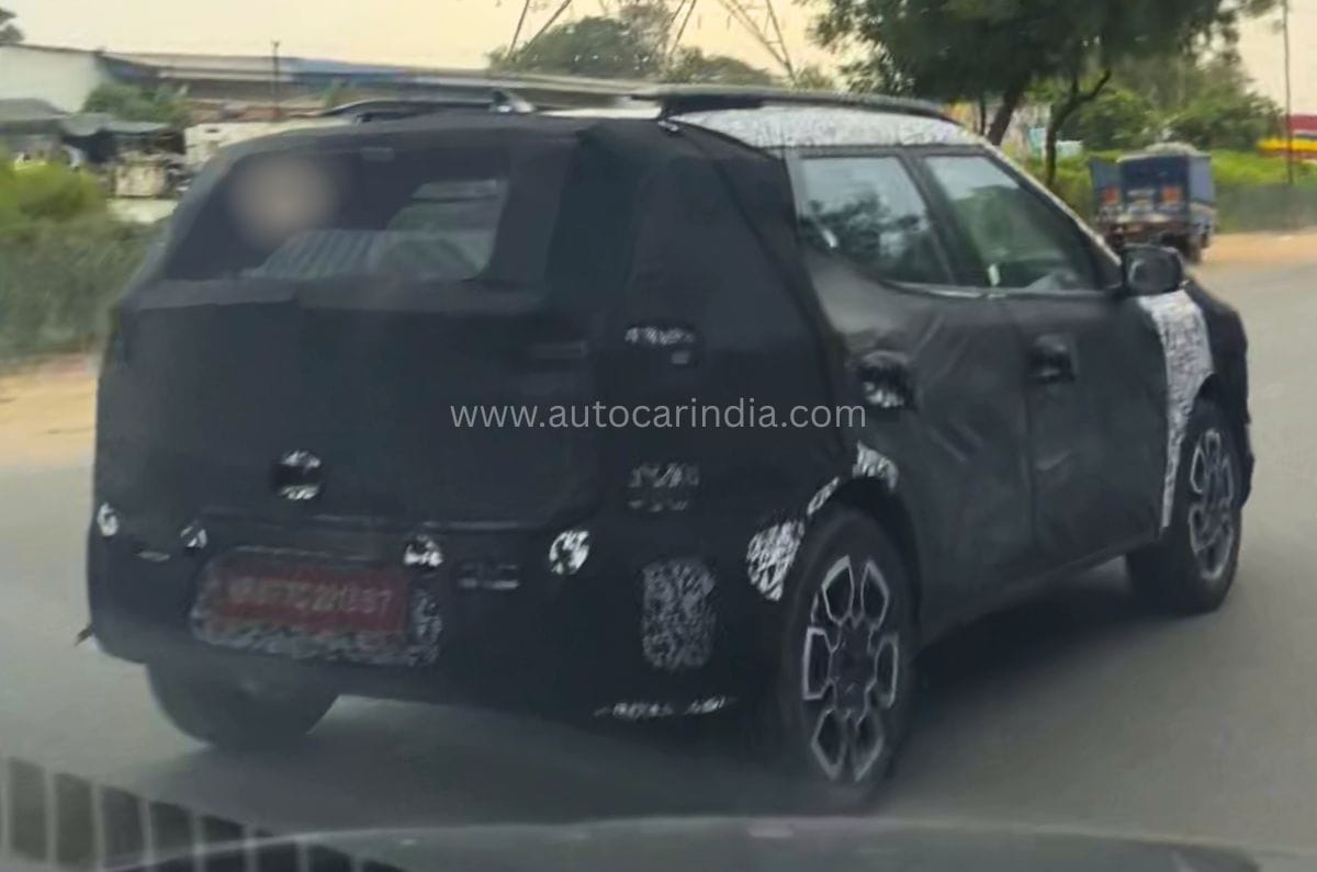 Hyundai Bayon-based SUV spied in India