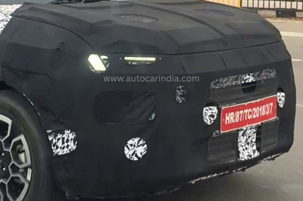 Hyundai Bayon-based SUV spied in India