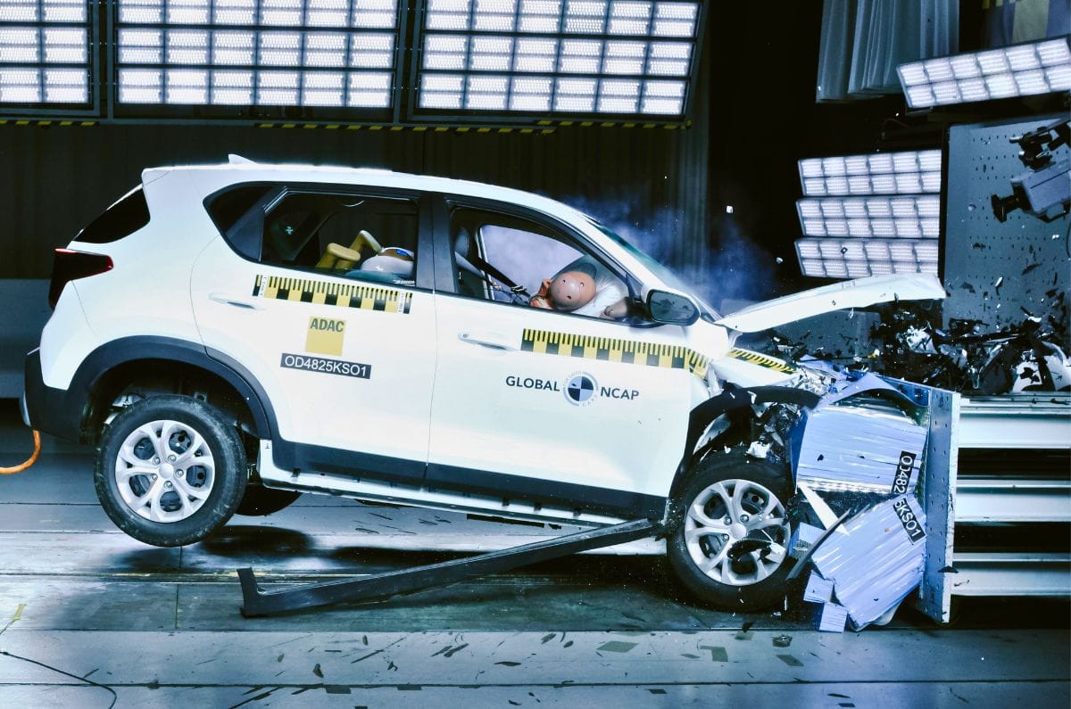 India-made Kia Sonet scores 1-star Global NCAP safety rating