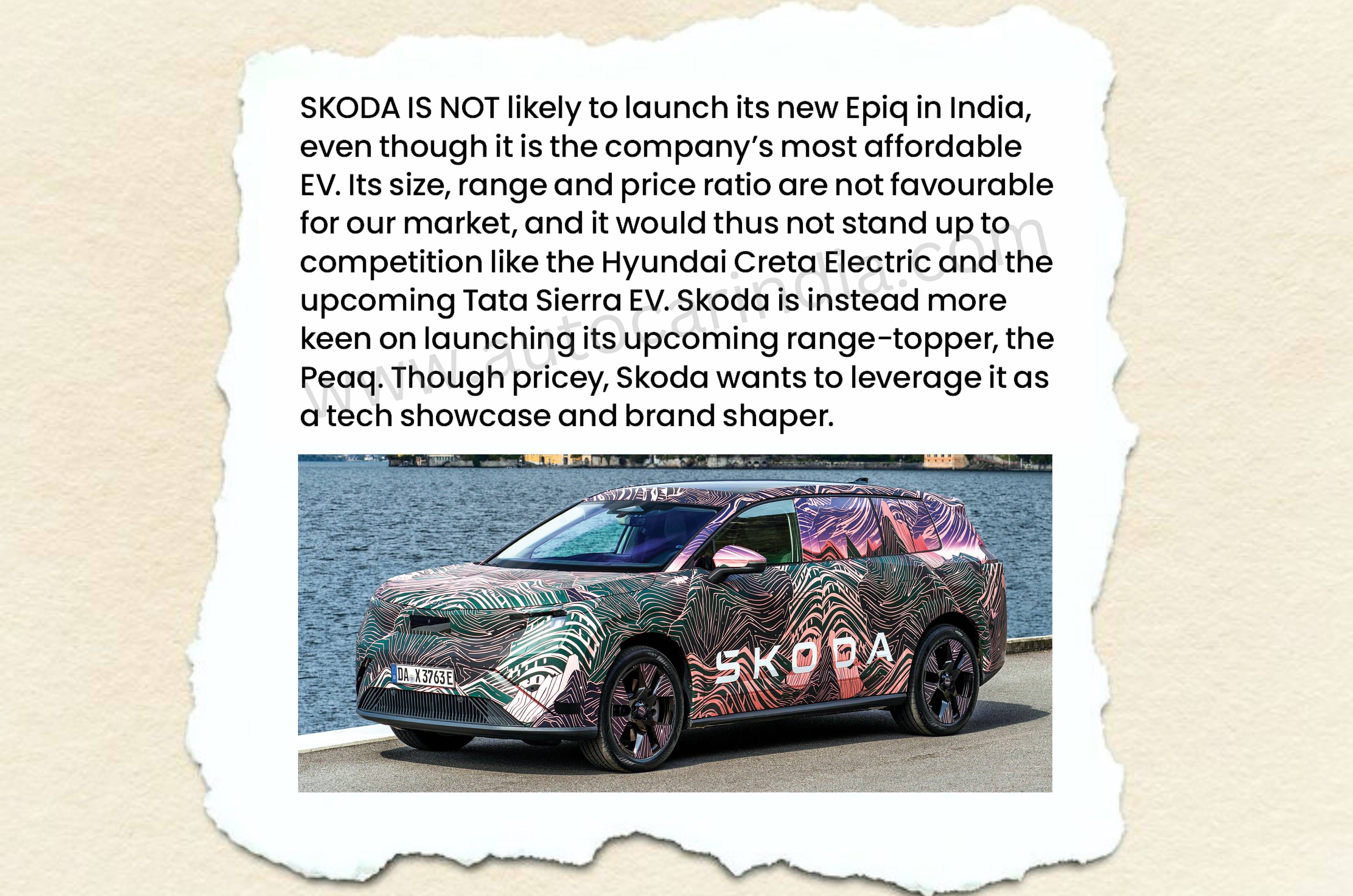 Skoda Peaq Magazine report