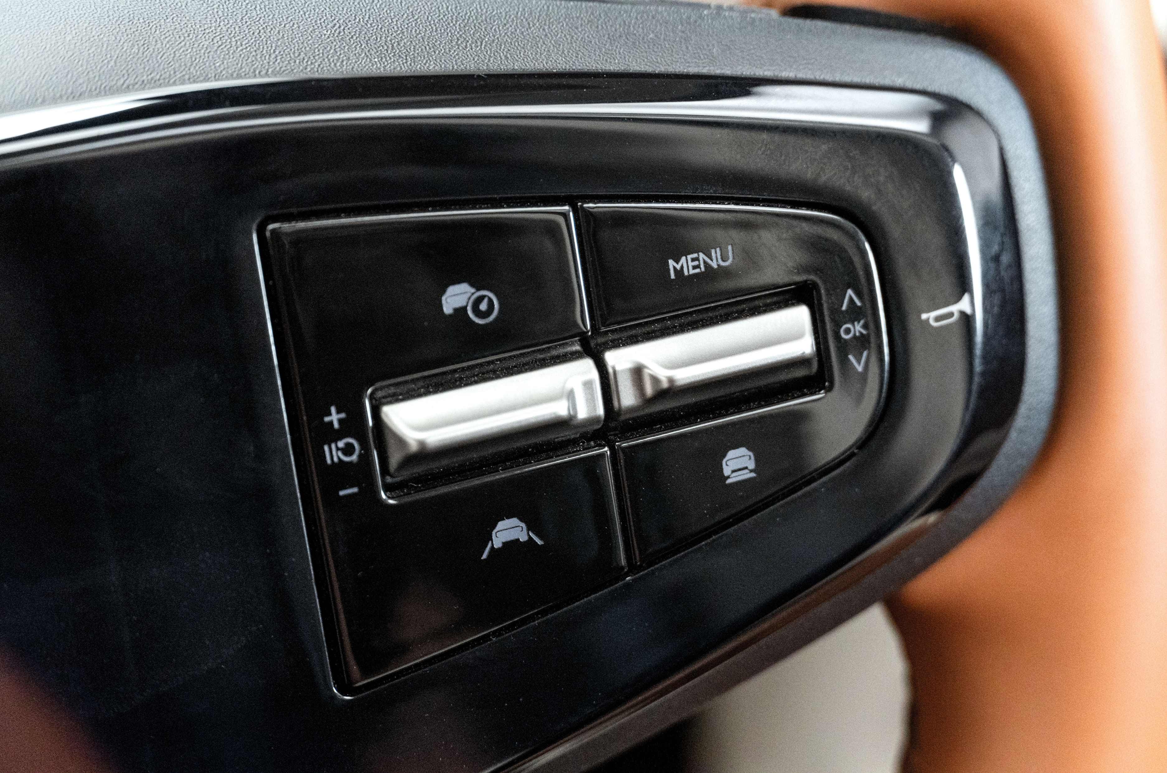 Mahindra XUV 7XO steering buttom