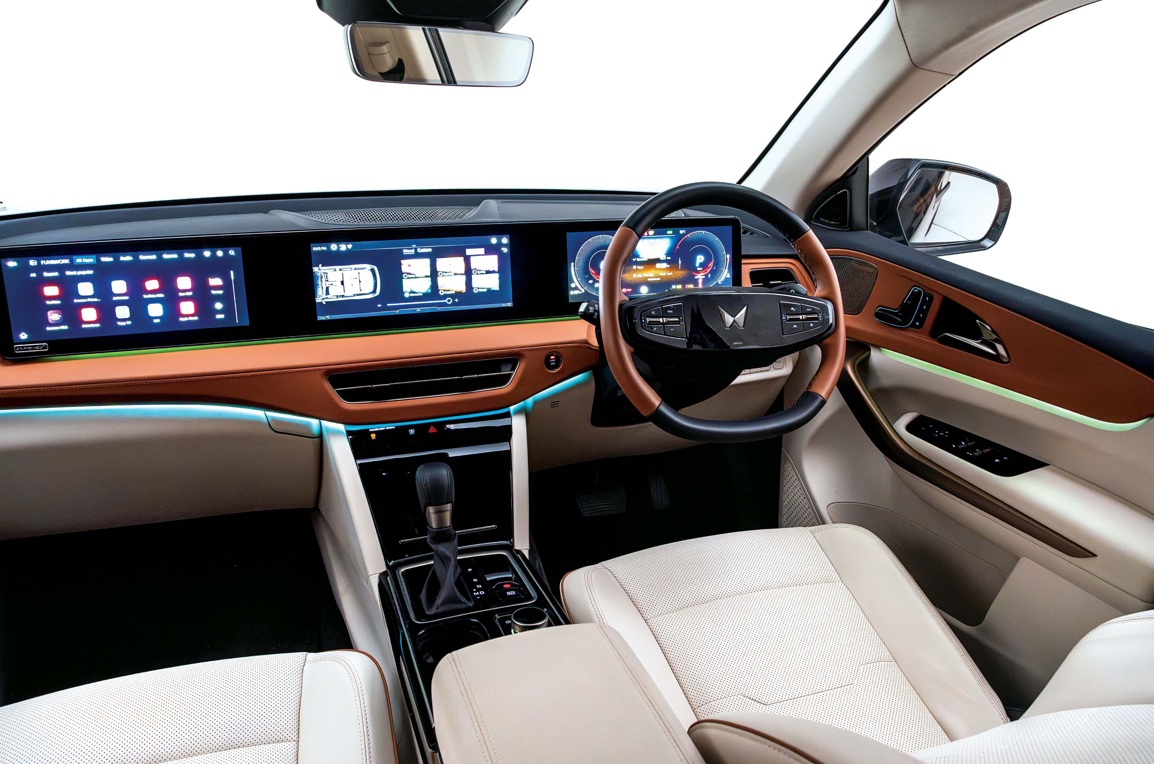 Mahindra XUV 7XO dashboard