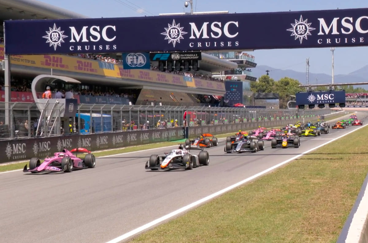 F2 Barcelona GP Sprint Race