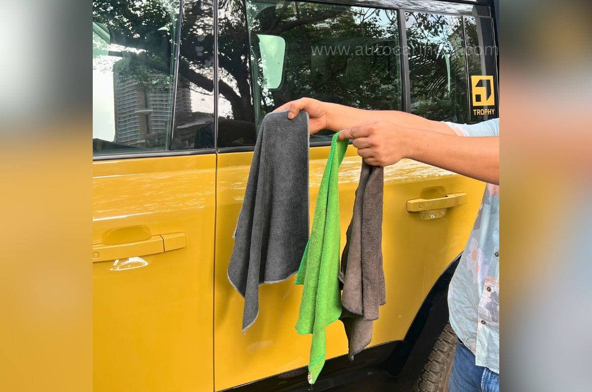Car cleaning cloths