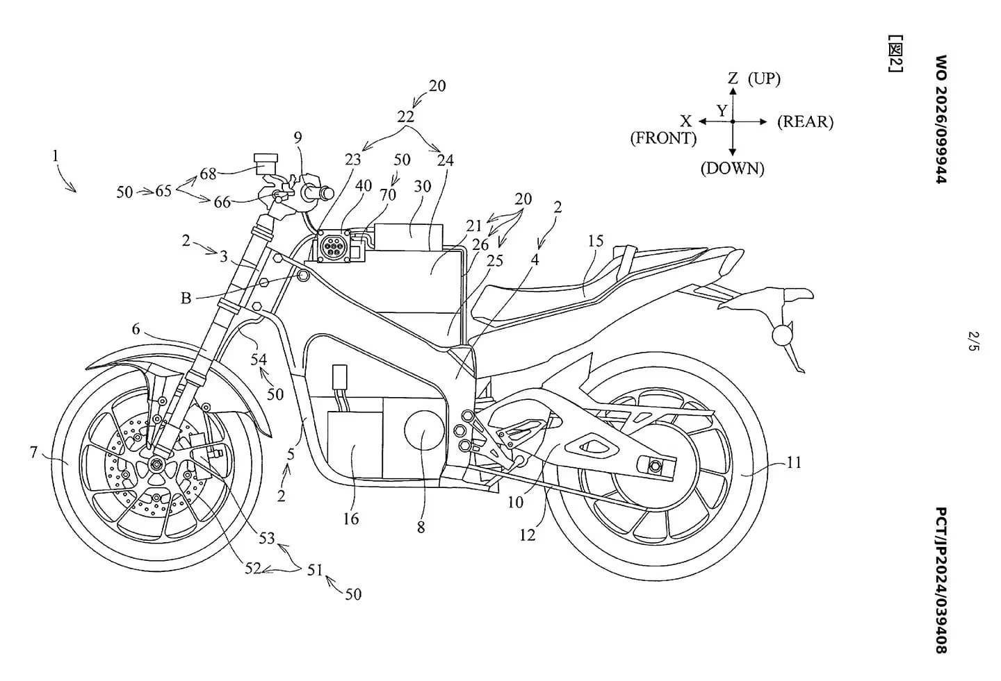 Upcoming electric Yamaha sportbike details revealed