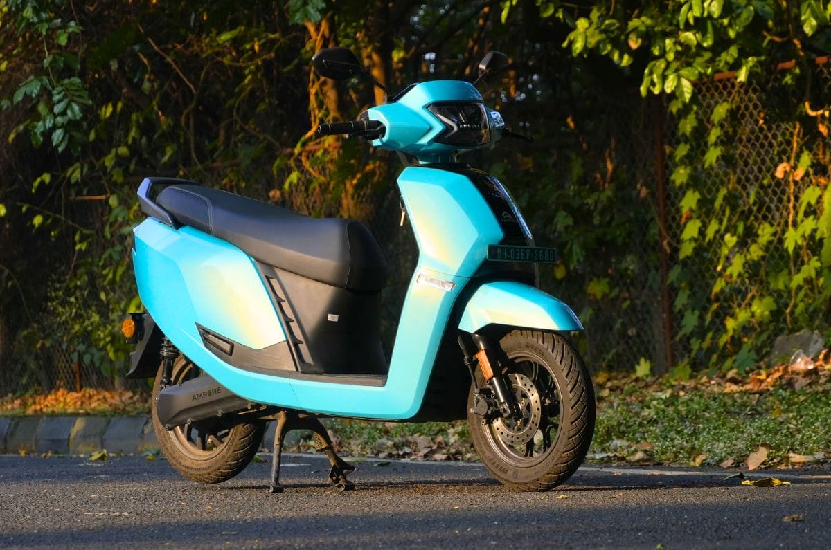 Ampere Nexus front right side static on road