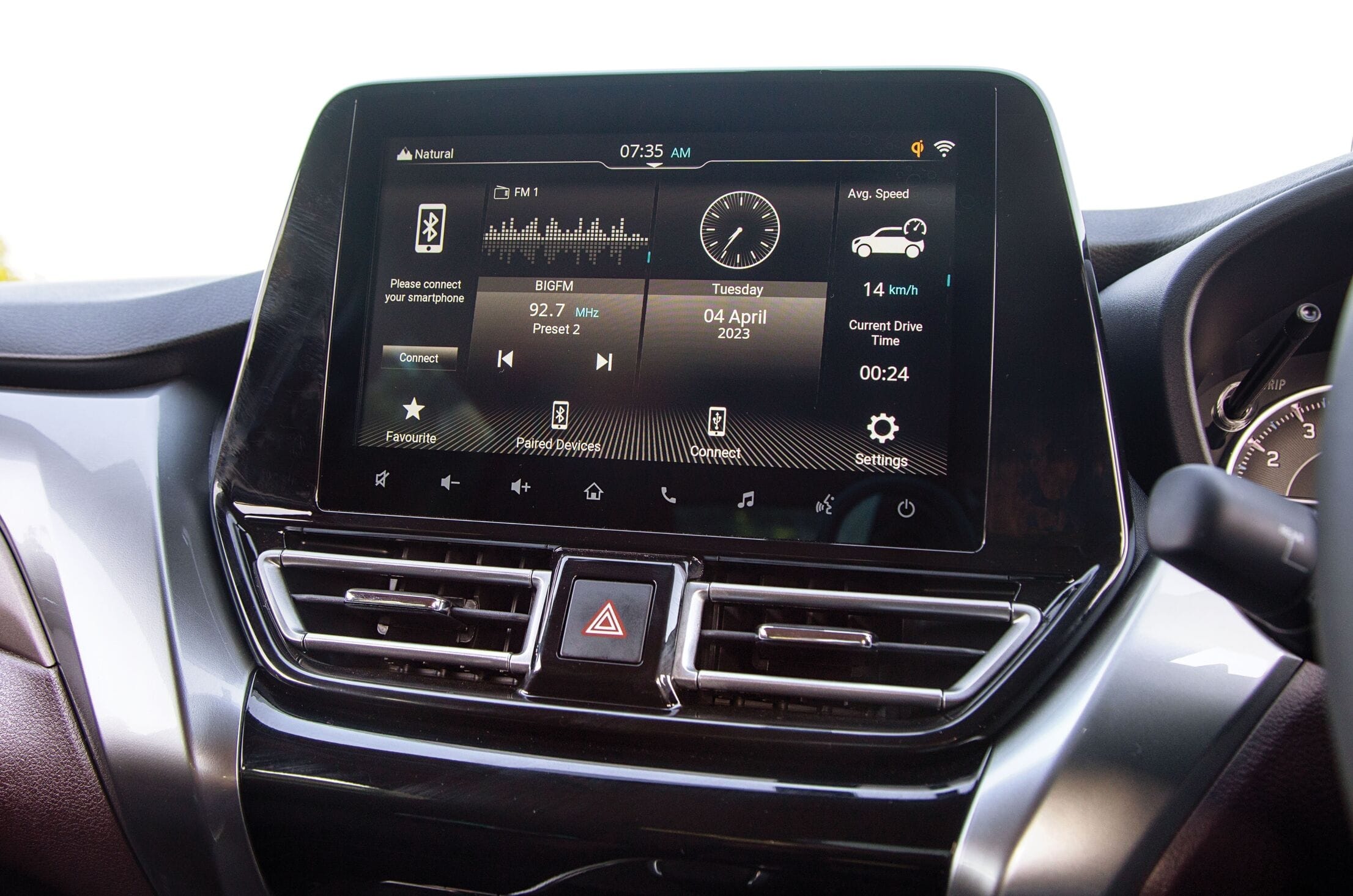 Maruti Fronx touchscreen