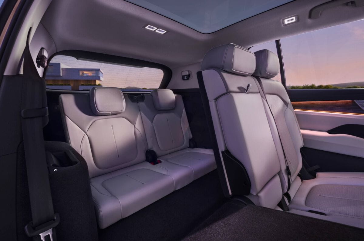 Skoda Peaq EV rear seats