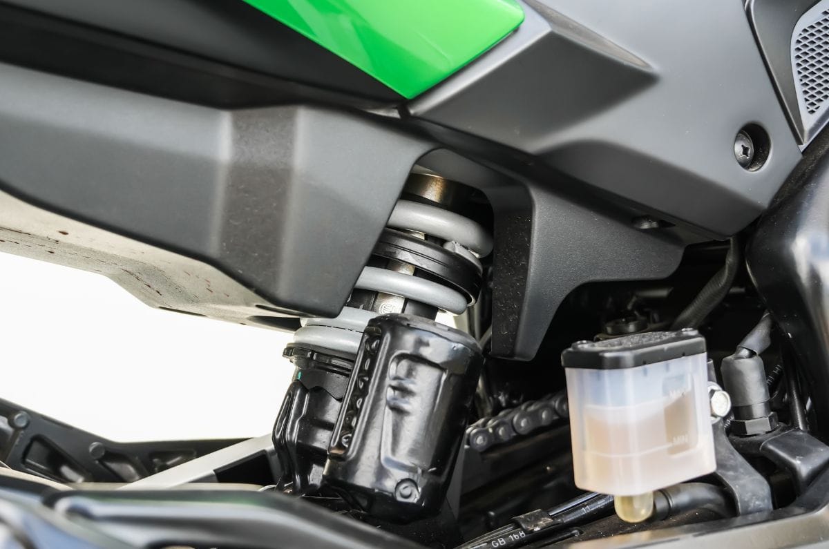 Bajaj Dominar 400 rear suspension
