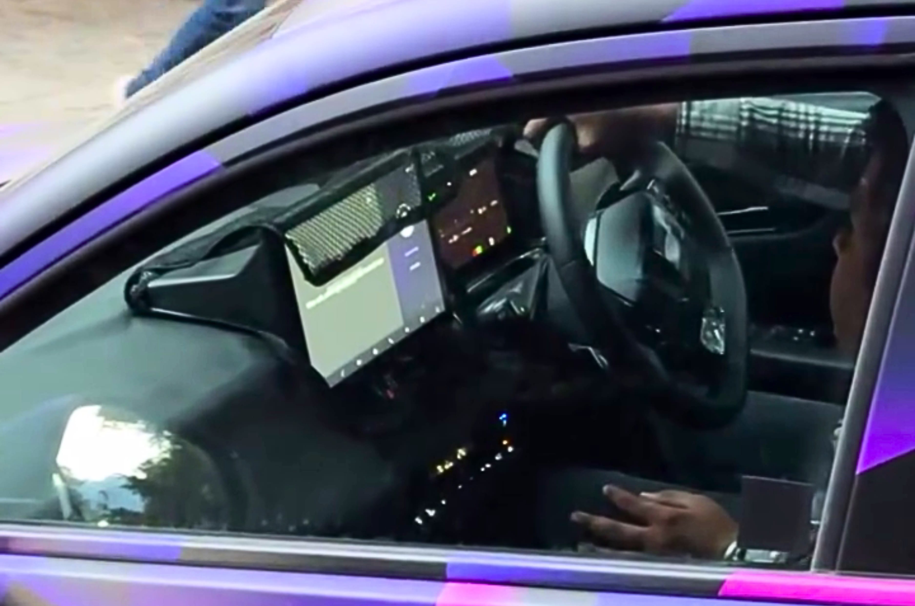 Honda 0 Alpha EV interior spied