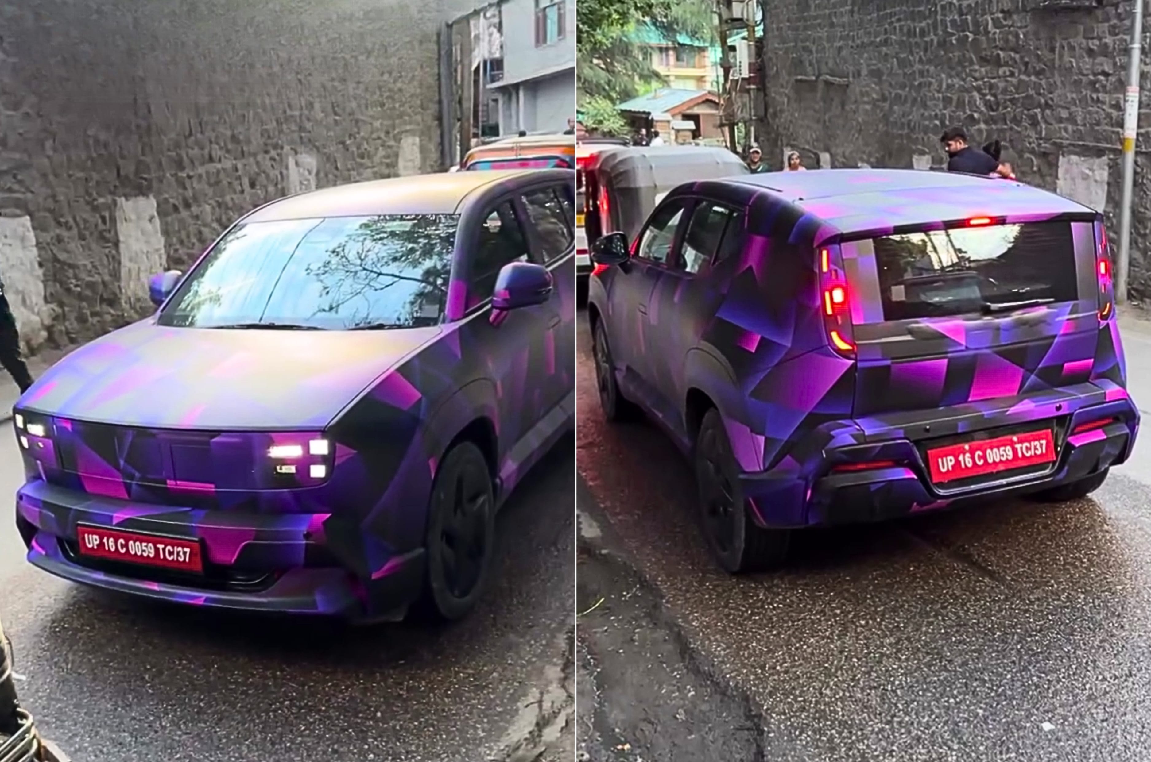 Honda 0 Alpha EV interior spied