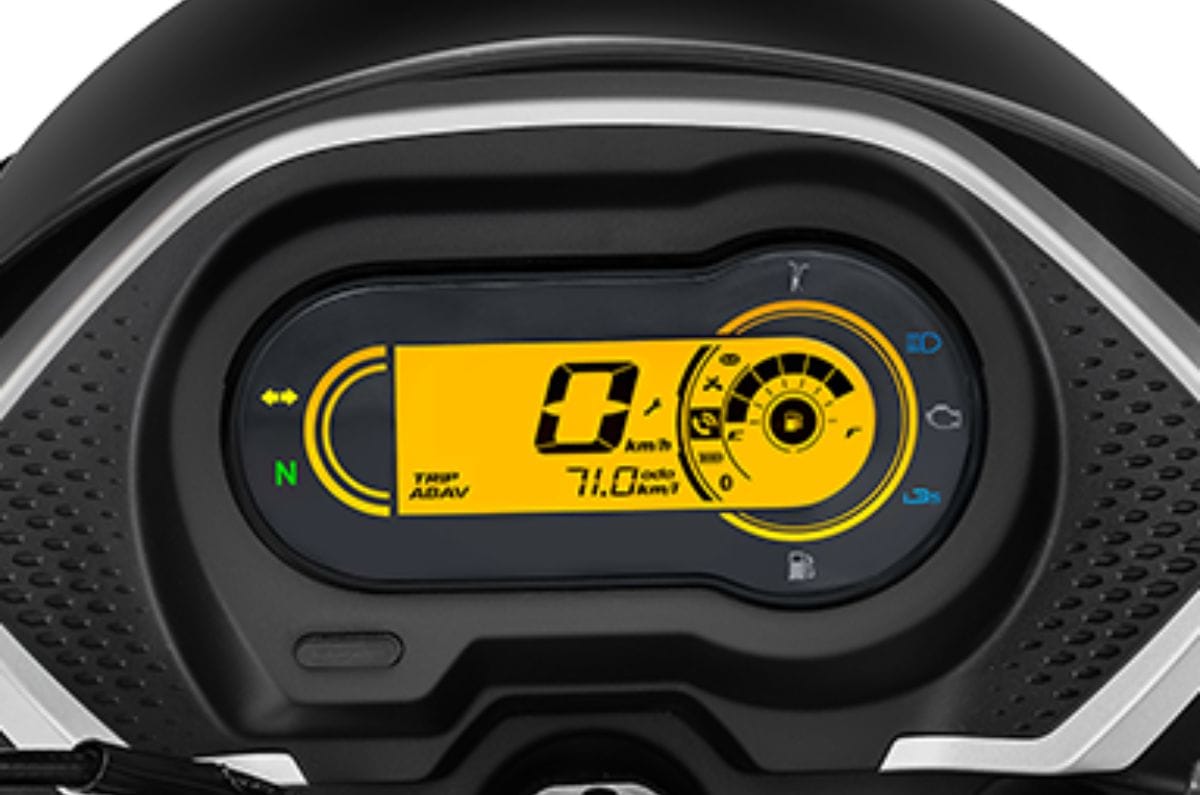 Hero Passion+ digital display