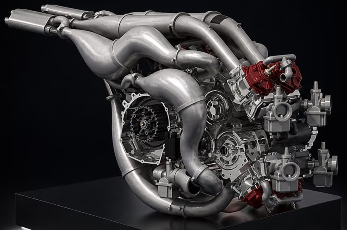 Veloce Aperion revealed, eight-cylinder two-stroke makes 280hp