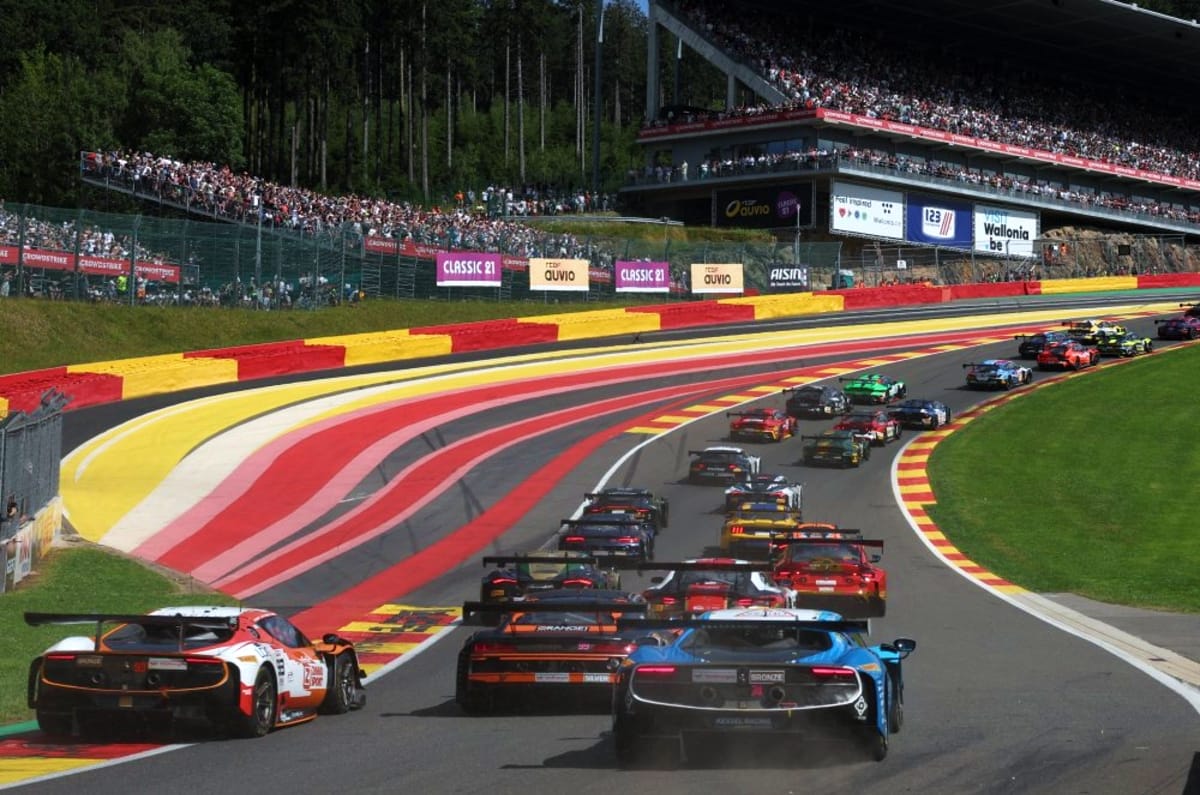 24 Hours of Spa schedule IST