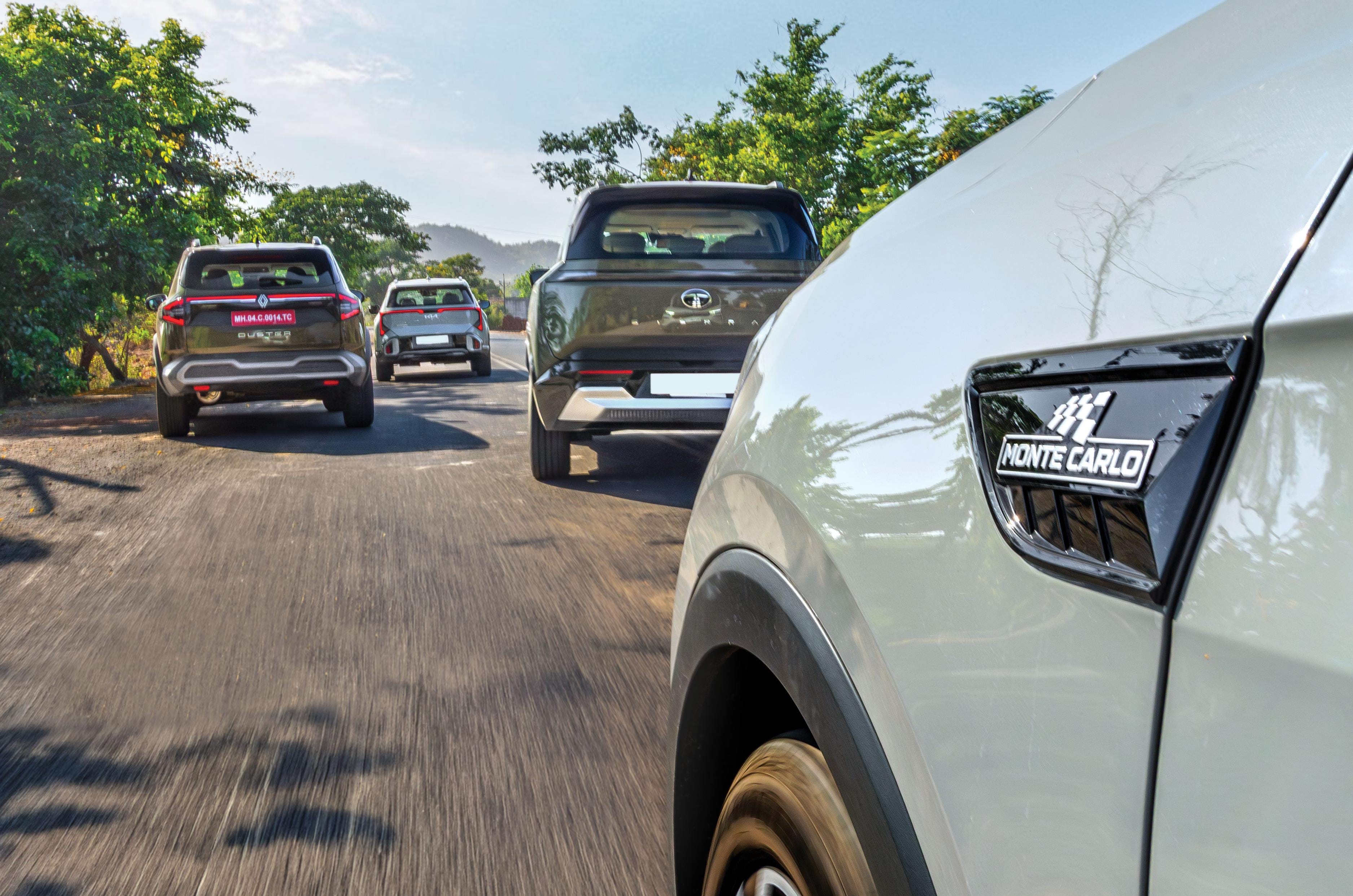 Sierra vs Seltos vs Duster vs Kushaq: Mid-size SUV comparison
