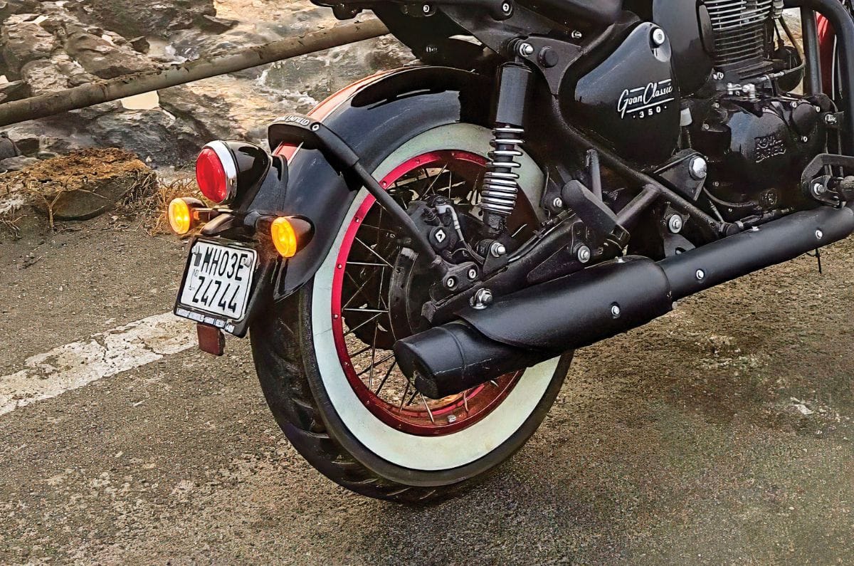 Royal Enfield Goan Classic 350 rear fender