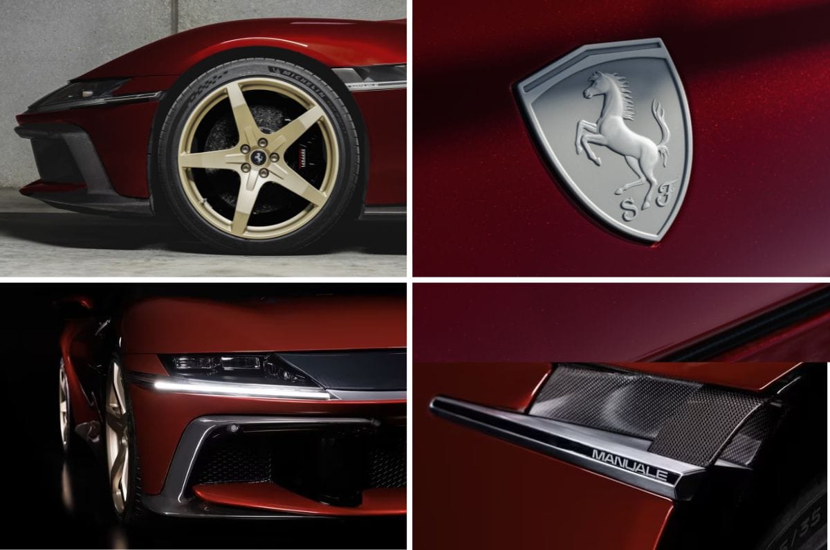 Ferrari 12Cilindri Manuale revealed with simulated manual gearbox