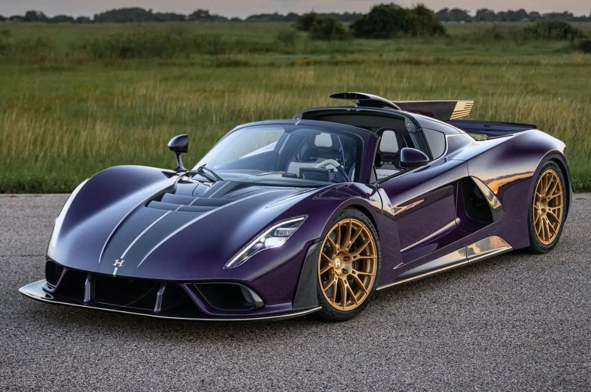 Hennessey Venom F5-M front quarter