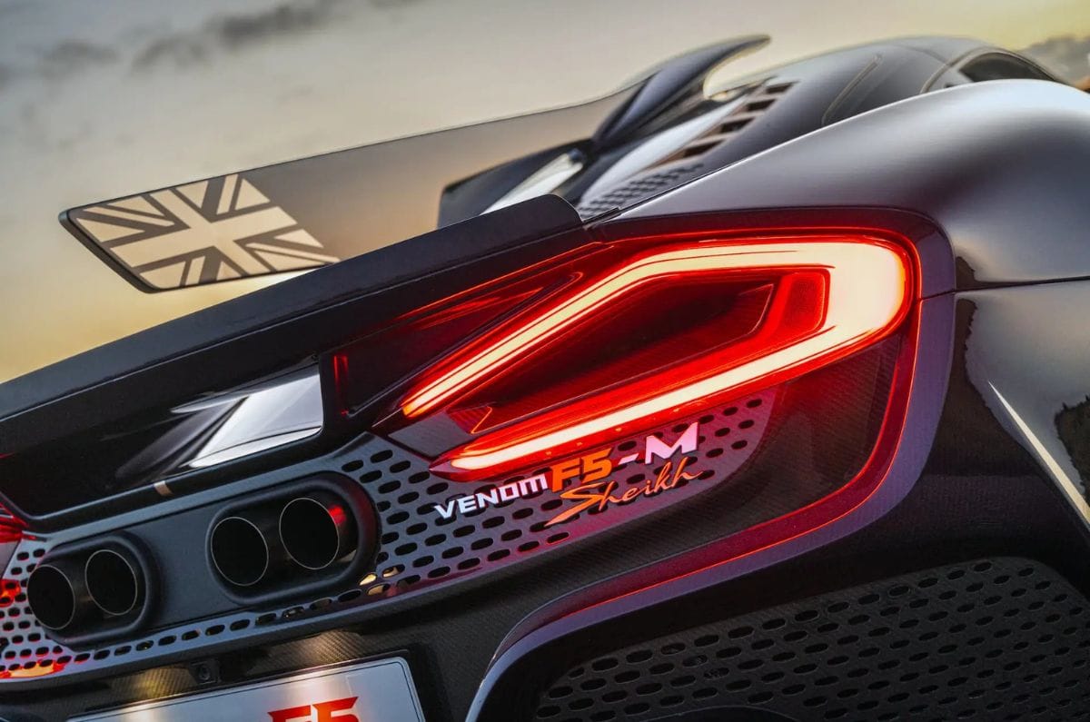Hennessey Venom F5-M rear details