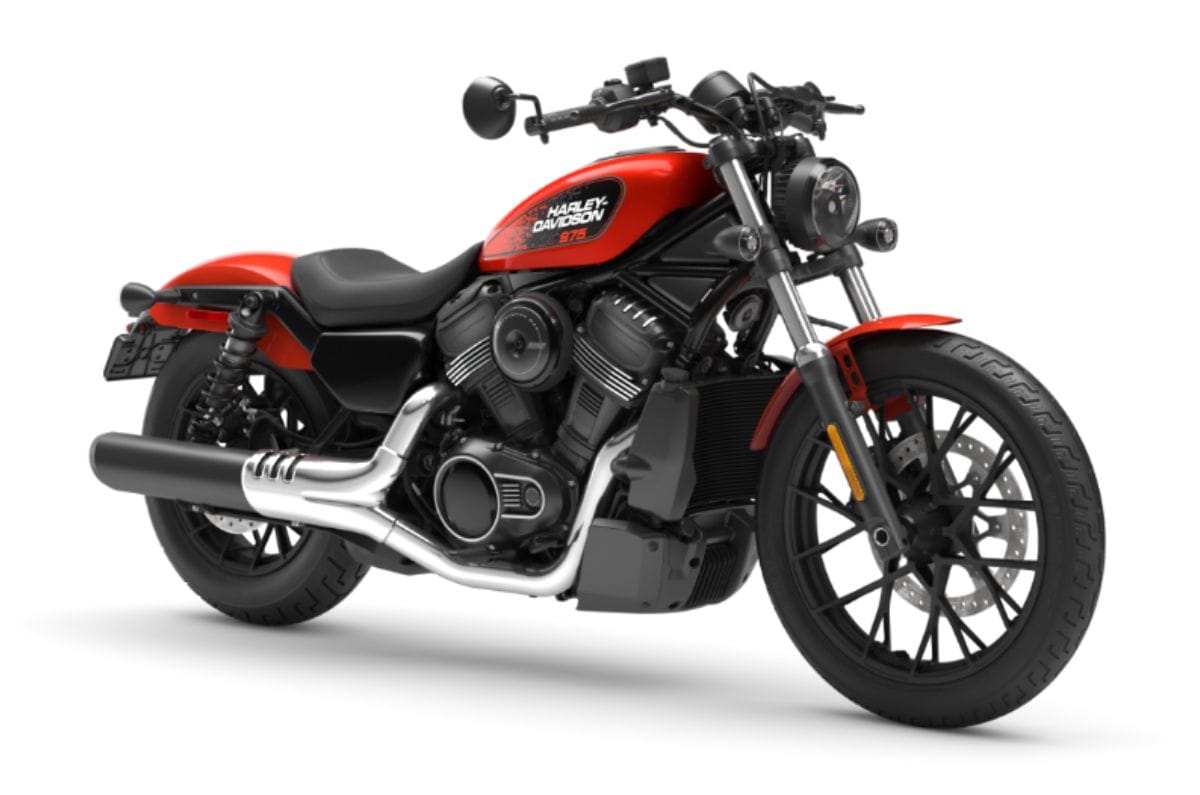 Harley-Davidson Nightster front right side static in studio