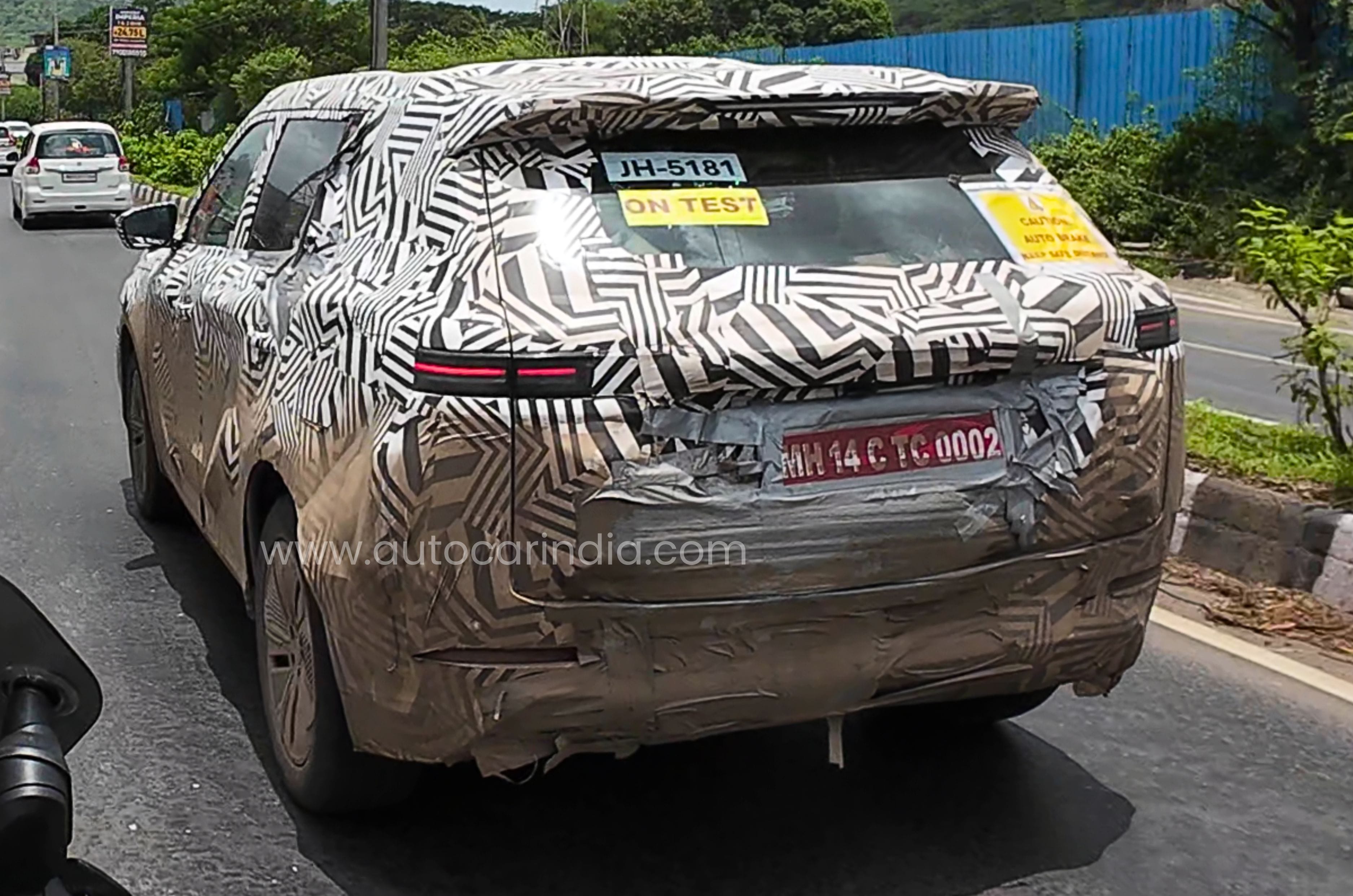 JSW Motors' Jaecoo J5 SUV spied in ICE avatar for the first time