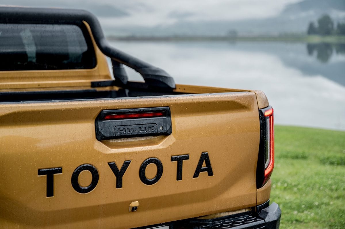 New-gen Toyota Hilux rear