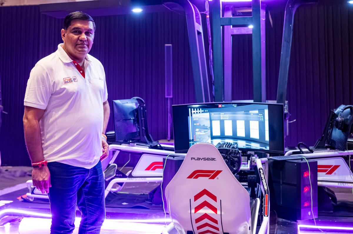 Mumbai Falcons Racing Limited Managing Director Ameet Gadhoke