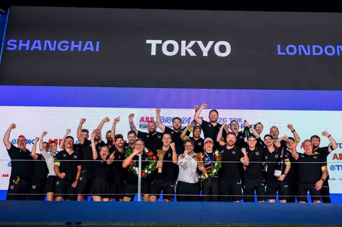 Mahindra wins chaotic Formula E Tokyo E-Prix