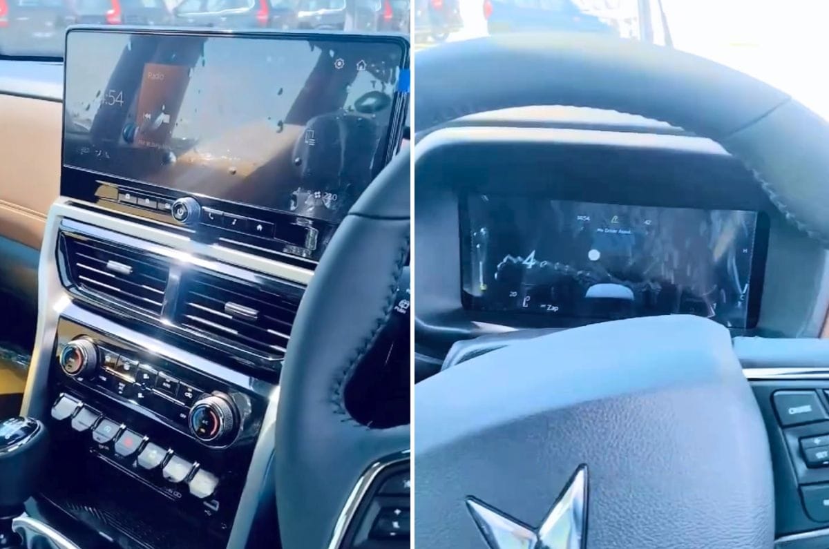 Mahindra Scorpio N facelift interior, exterior spied 