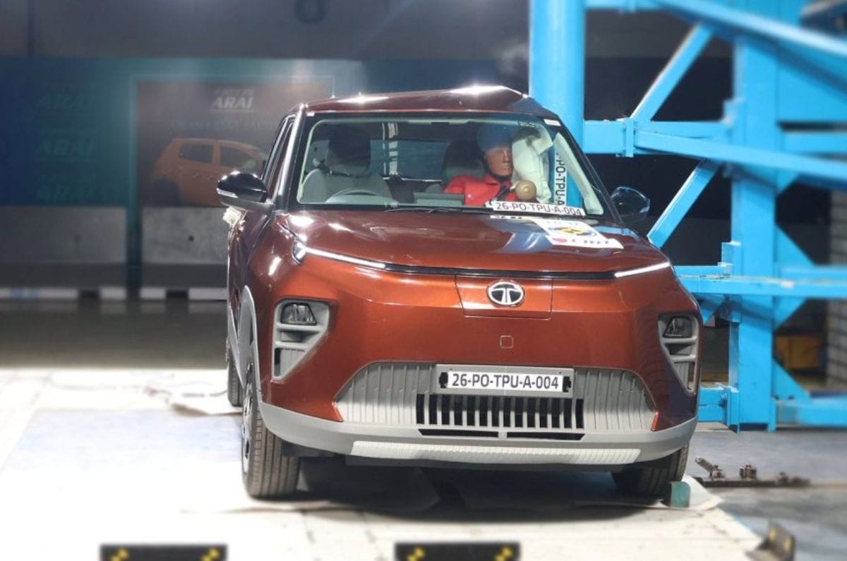 Tata Punch EV facelift scores 5-star Bharat NCAP rating