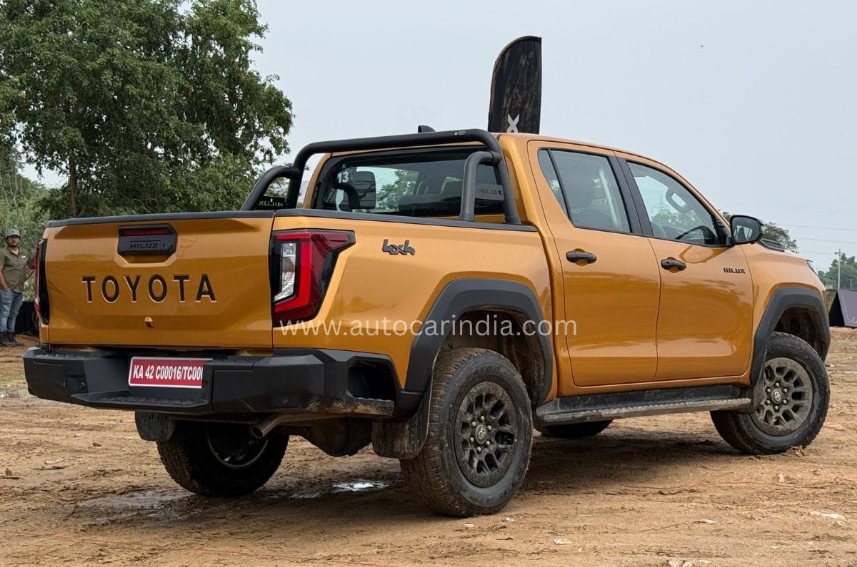 2026 Toyota Hilux rear quarter