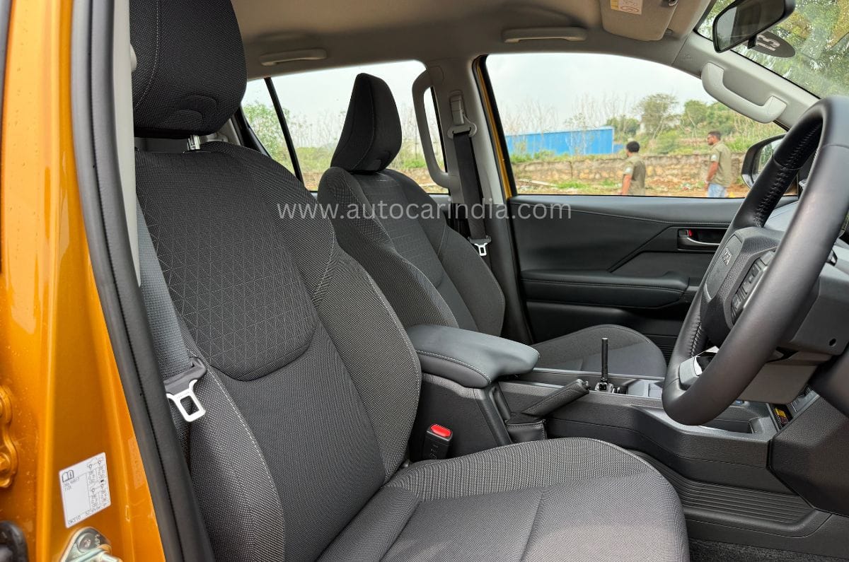 2026 Toyota Hilux front seats