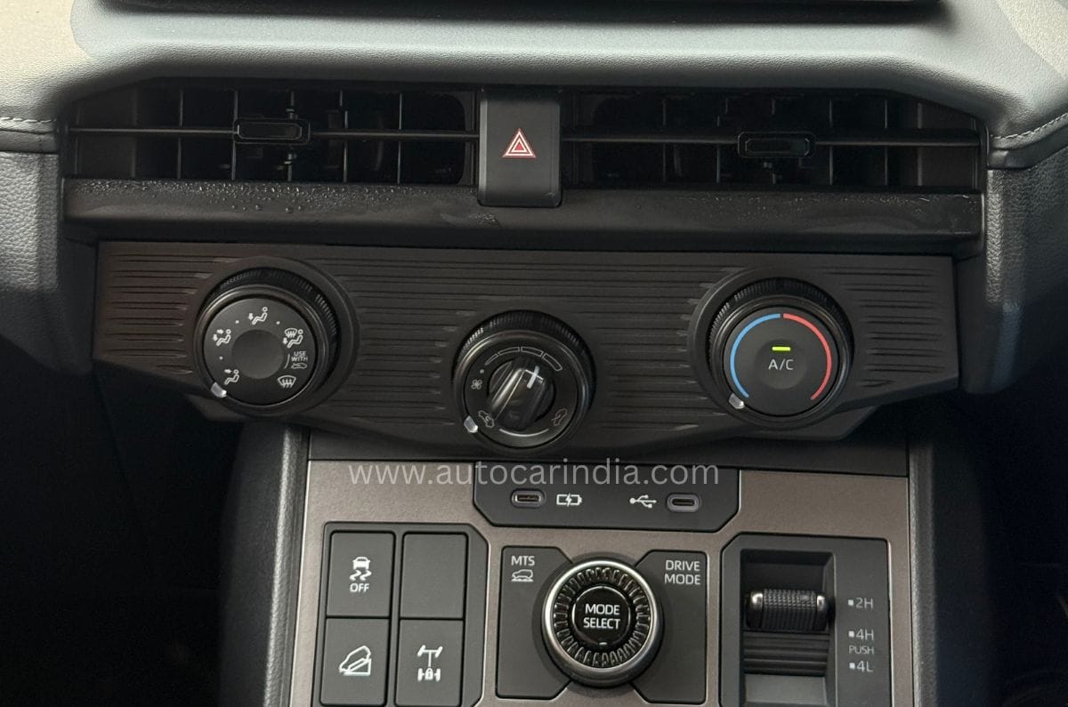 2026 Toyota Hilux dashboard