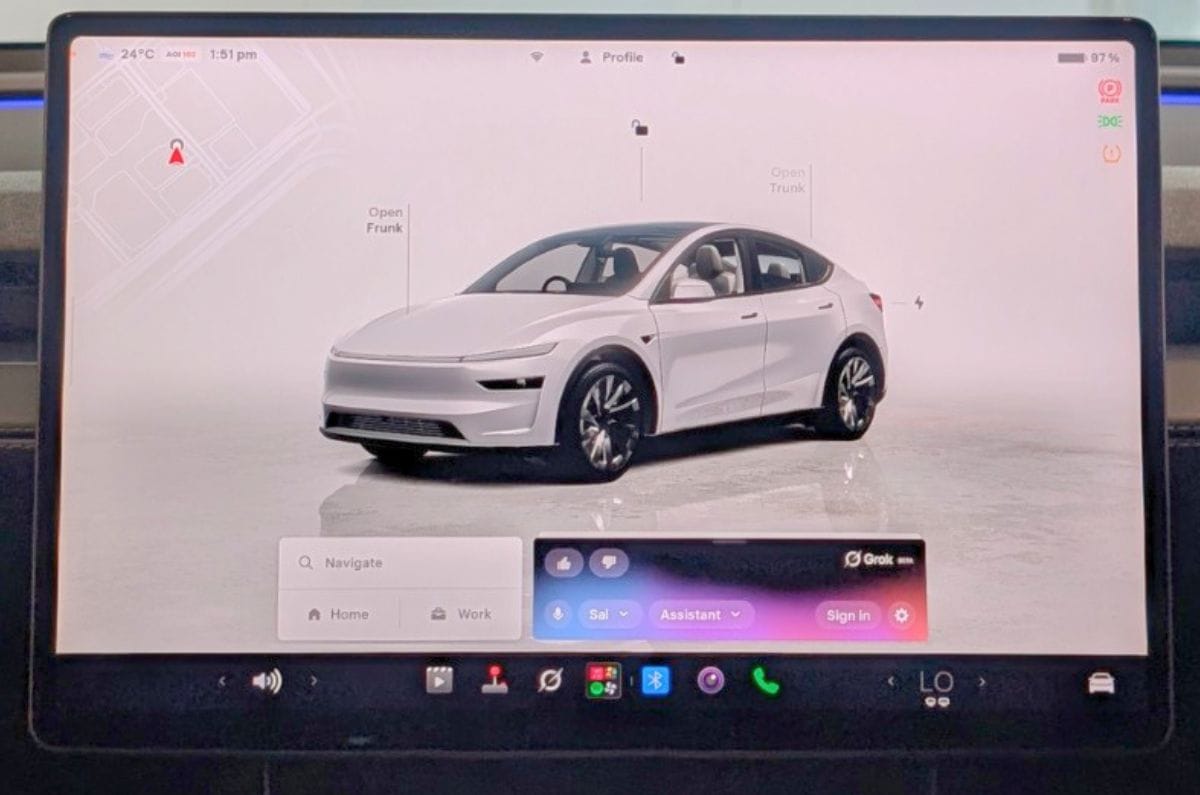 Tesla Model Y now available with Grok AI