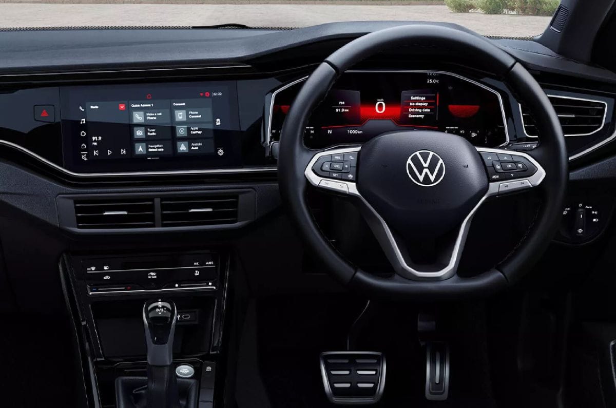 Volkswagen Virtus GT Plus Sport interior