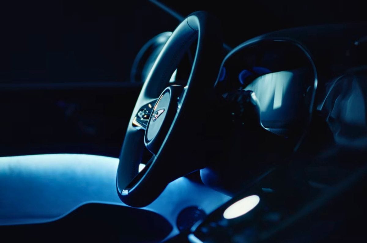 Bentley Torcal EV interior teased ahead of September 23 reveal